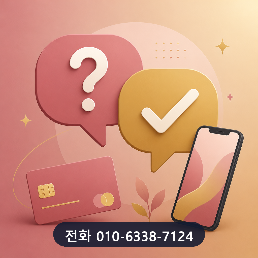 카드깡 되는 곳 자주 묻는 질문 이미지